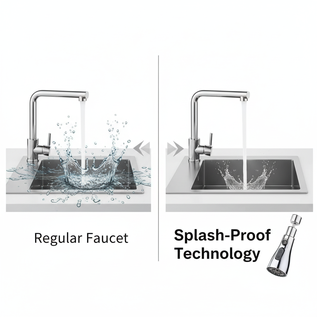 Splash-proof technology comparison