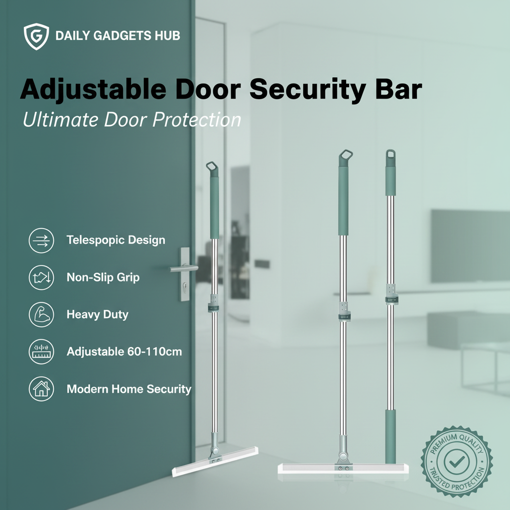 Adjustable Door Security Bar introduction banner