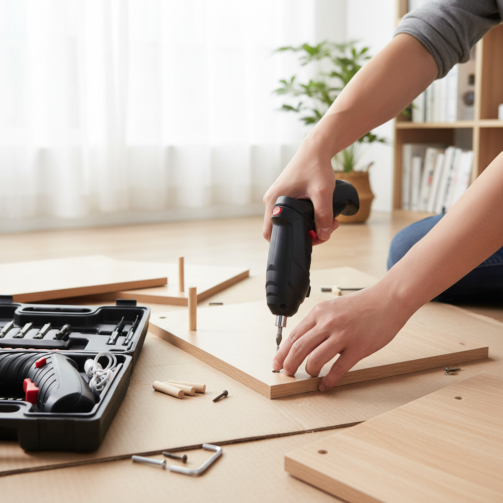 Assembling furniture