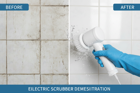 Before and after cleaning comparison