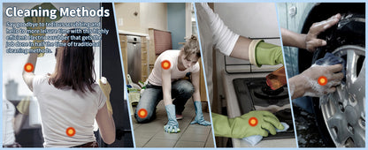 Electric Spin Scrubber - Cordless Power Cleaning Brush with 8 Replaceable Heads