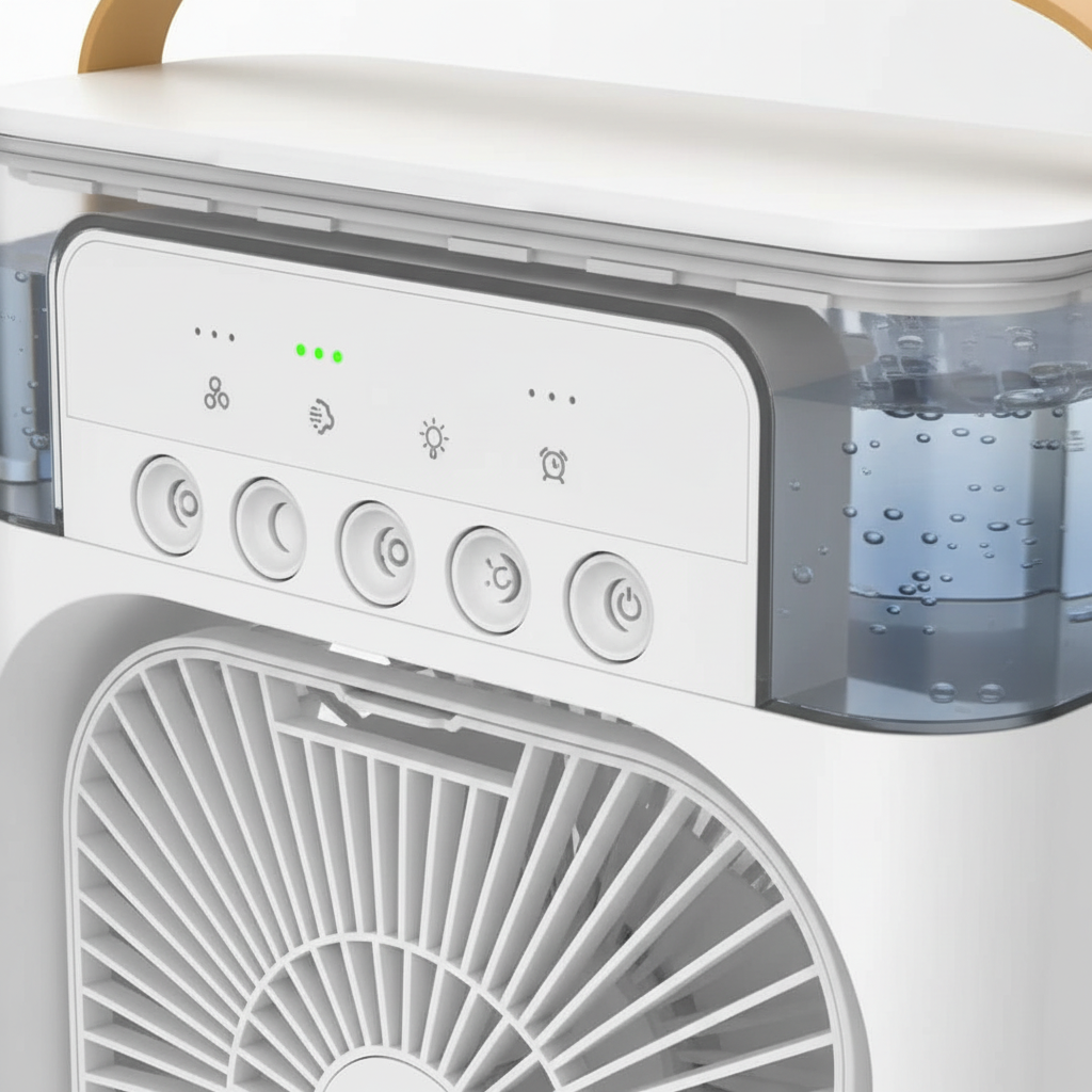 Control panel close-up