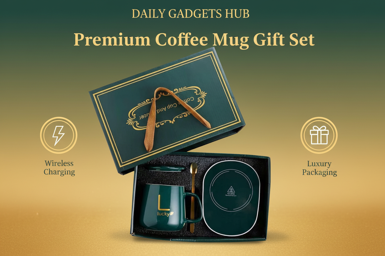 DAILY GADGETS HUB coffee mug gift set introduction