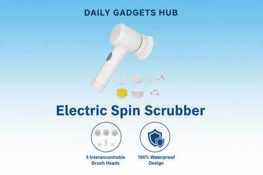 DAILY GADGETS HUB electric spin scrubber introduction