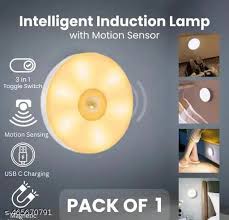 Body Induction Lamp - Motion Sensor LED Night Light USB Rechargeable