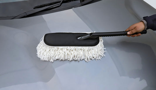 Car Cleaning Duster - Microfiber Extendable Brush for Car Wash & Detailing