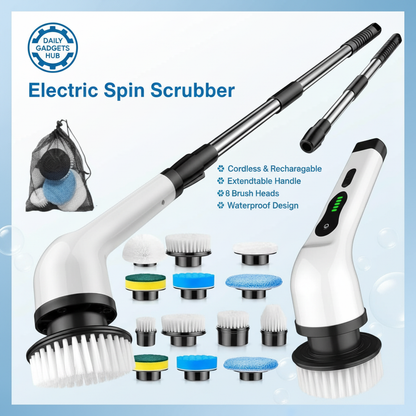 Electric Spin Scrubber introduction banner