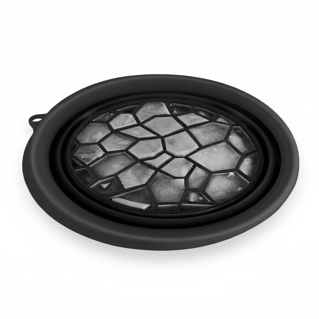 Honeycomb lid detail