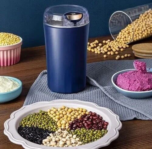 Electric Grain & Coffee Grinder - Multi-Purpose Spice & Lentil Grinder