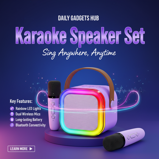 Karaoke Speaker Set product introduction