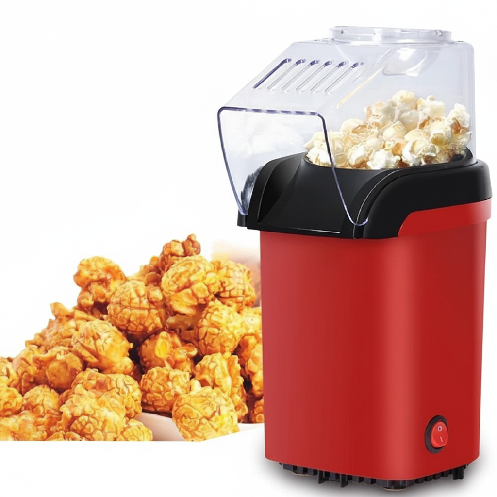 Product detail with fresh popcorn